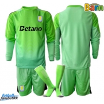 Aston Villa Keeper Bortedraktsett Barn 2025-26 Langermet (+ Korte bukser)